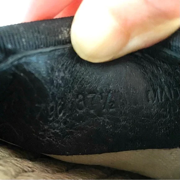 Gucci Canvas Floral Embroidered Blind For Love Espadrilles Flats Size 37.5/7.5 - Picture 10 of 12